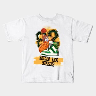 Basketball Art Design For a Basketball Son Kids T-Shirt